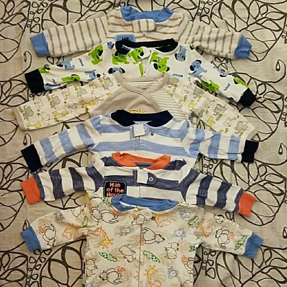 Six 3m footies from Koala baby
